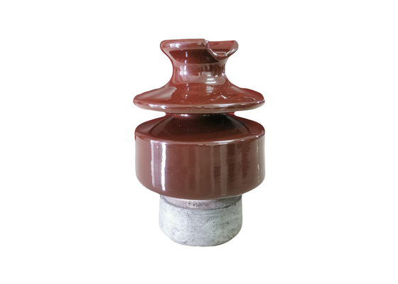 Matériels standard du CEI Brown Pin Type Porcelain Insulator With