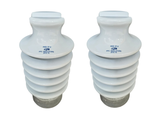 Norme ANSI électrique d'isolateurs de la porcelaine C-120 pour la distribution d'énergie