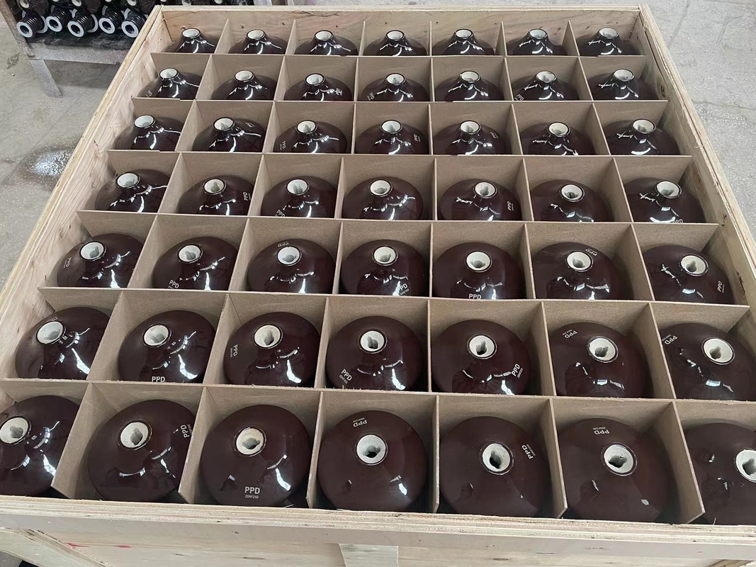 20NF250 Brown a glacé l'OEM d'isolateur de bague de transformateur de la porcelaine C-110 disponible