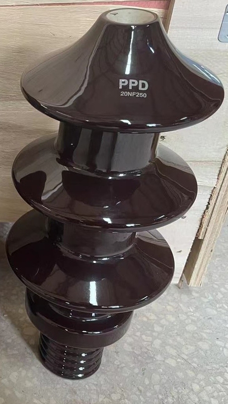 20NF250 Brown a glacé l'OEM de norme de la bague DIN 42531 de porcelaine de transformateur