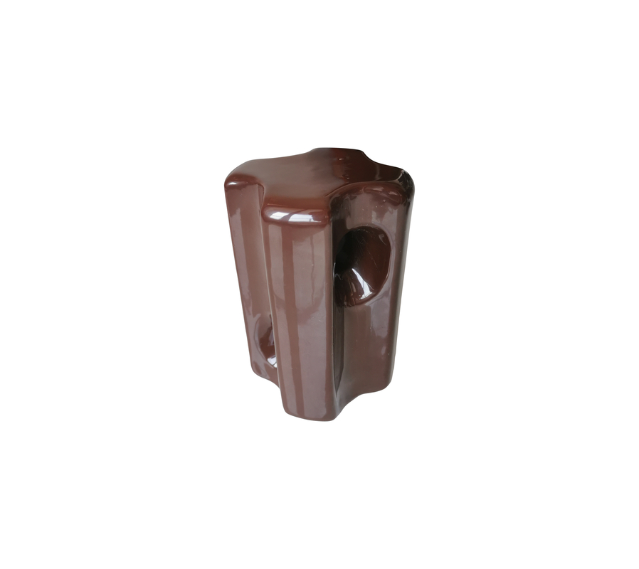 Norme ANSI 53kN professionnelle 54-2 Guy Strain Insulator Porcelain