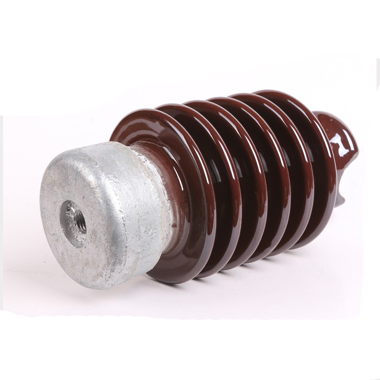Ligne isolateur de porcelaine de la norme ANSI 57-2 de cou d'ODM F de courrier