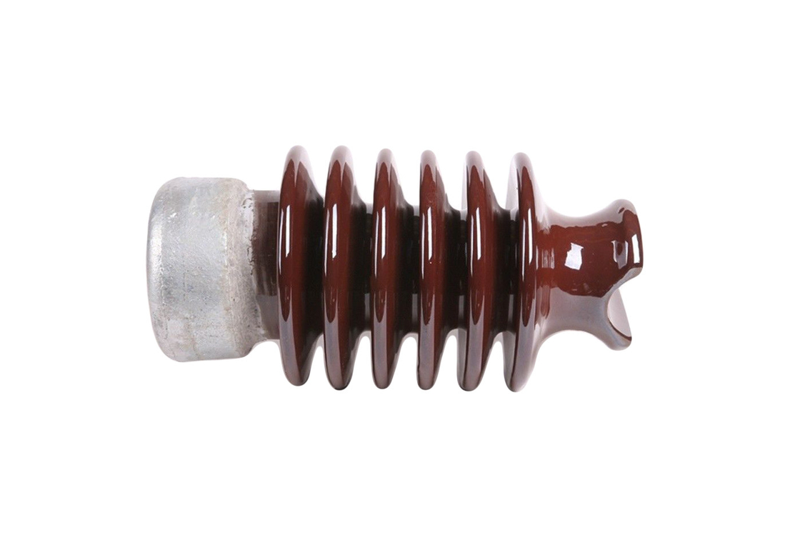 Ligne isolateur de porcelaine de la norme ANSI 57-2 de cou d'ODM F de courrier