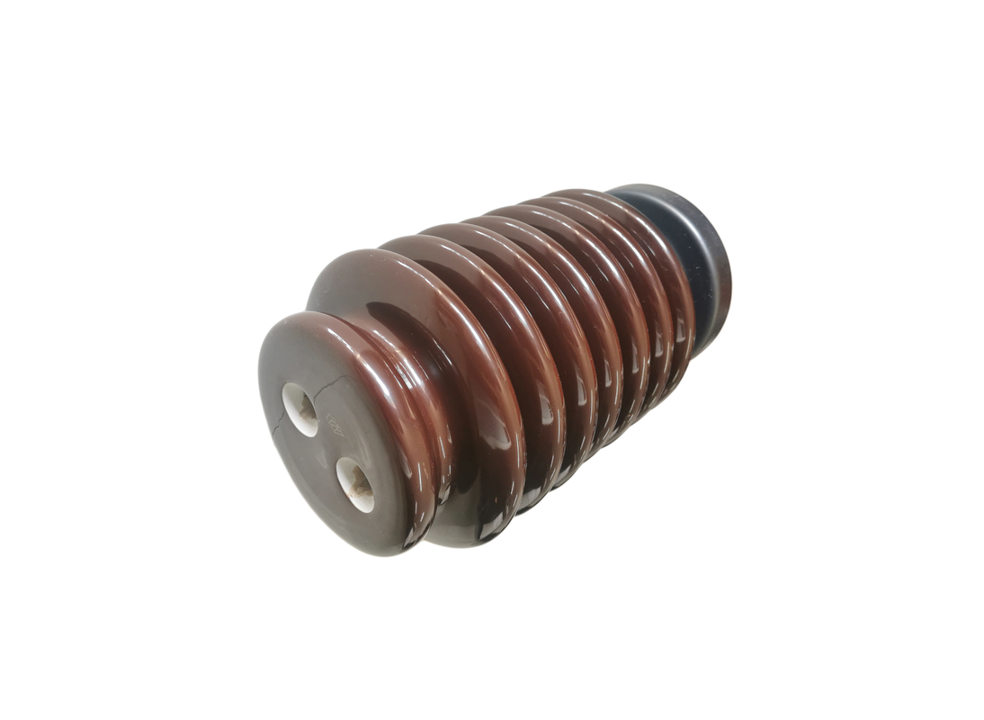 Isolateurs semi conducteurs d'impasse de porcelaine du CEI 60168 de la taille 210mm