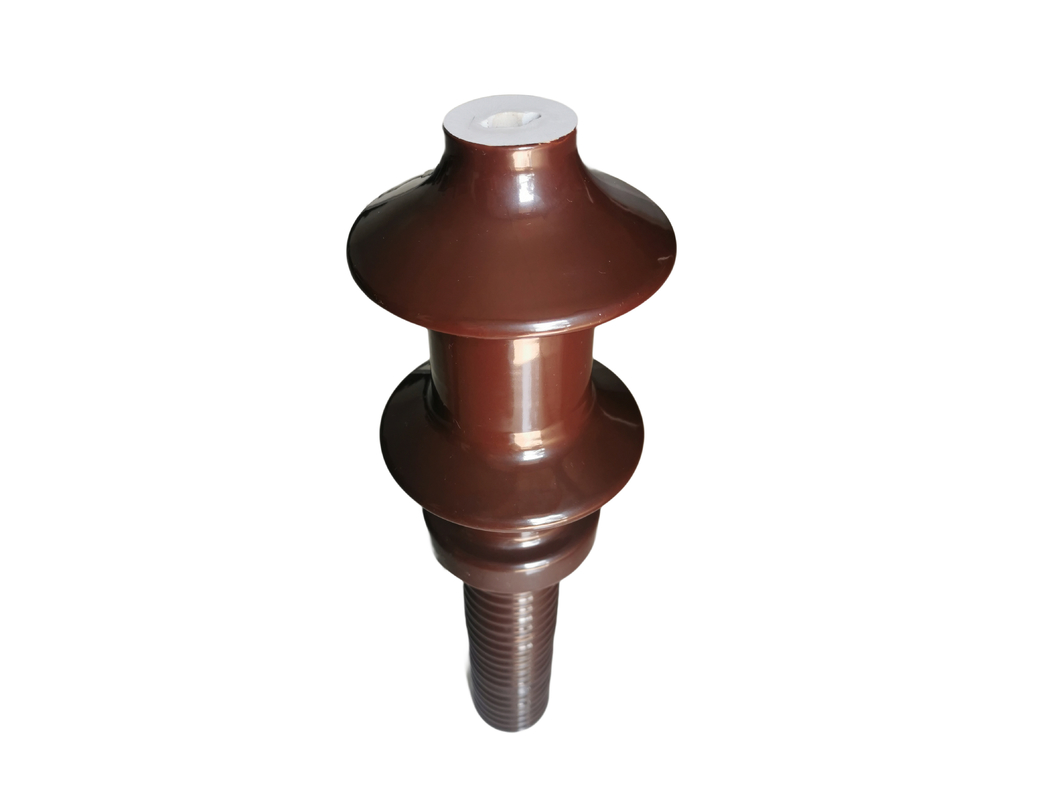 Isolateurs de ligne électrique de porcelaine de Customerized Brown 10NF250