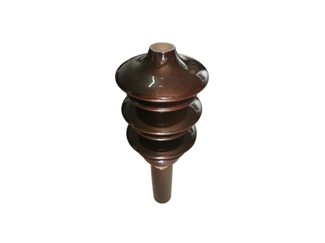 Isolateurs de ligne électrique de porcelaine de Customerized Brown 10NF250