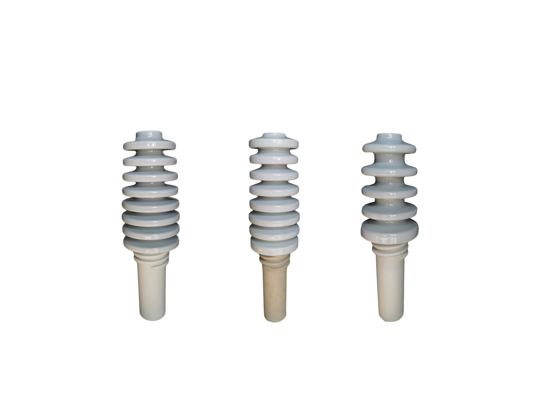 Isolateurs à haute tension de ligne électrique de porcelaine de la norme ANSI 18kV