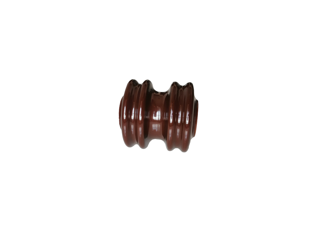 Ligne de transmission isolateurs de bobine de porcelaine de la norme ANSI 53-1 de 9kN