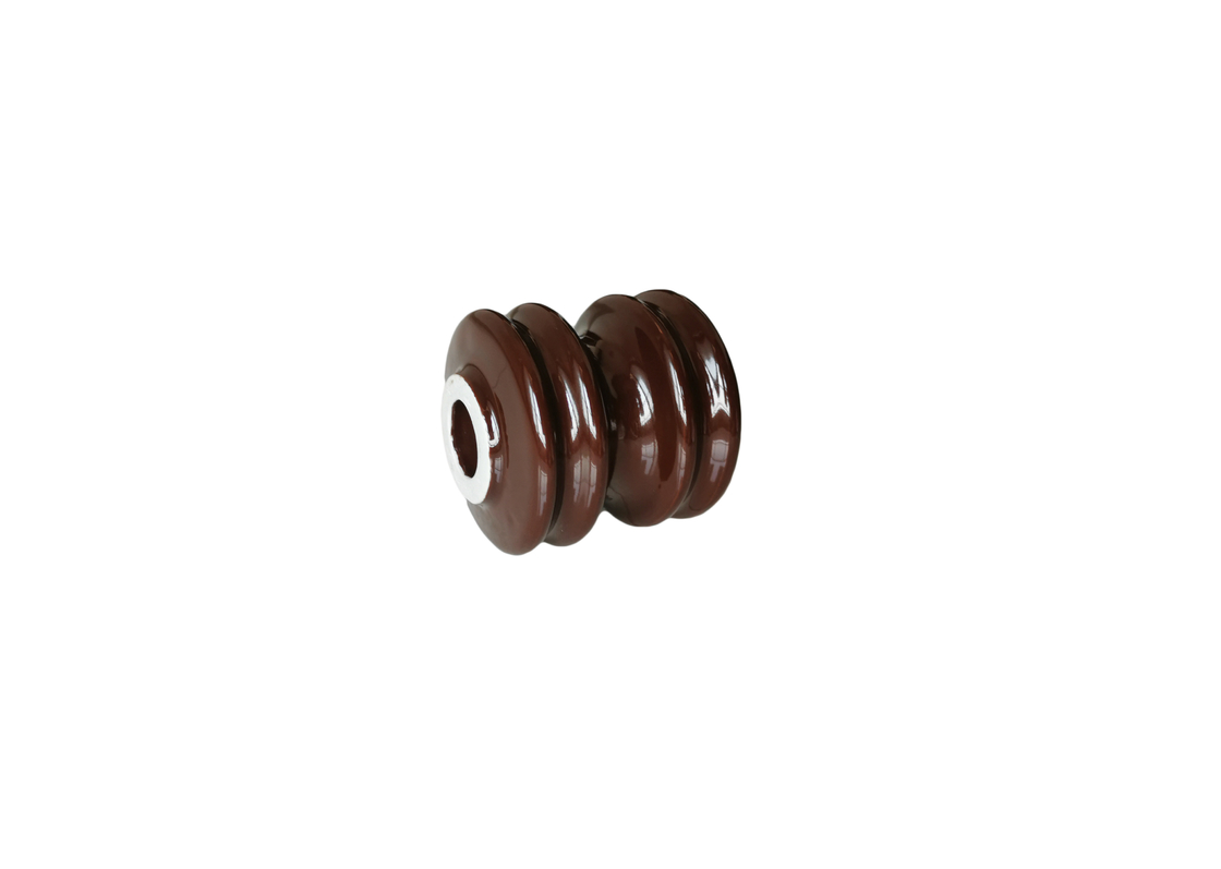 Ligne de transmission isolateurs de bobine de porcelaine de la norme ANSI 53-1 de 9kN