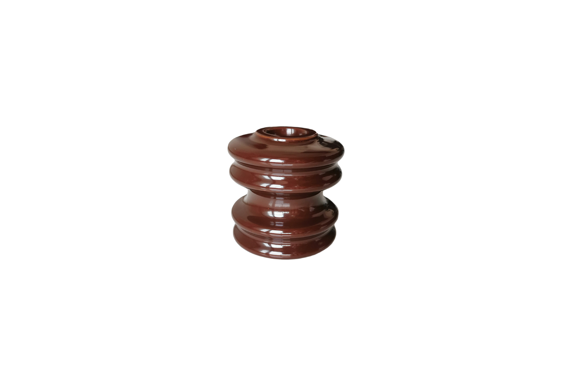 Ligne de transmission isolateurs de bobine de porcelaine de la norme ANSI 53-1 de 9kN