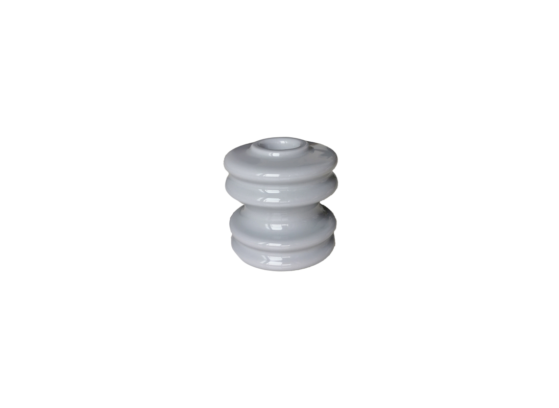 Isolateurs blancs de bobine de la porcelaine 8.9kN de la norme ANSI 53-3 de couleur