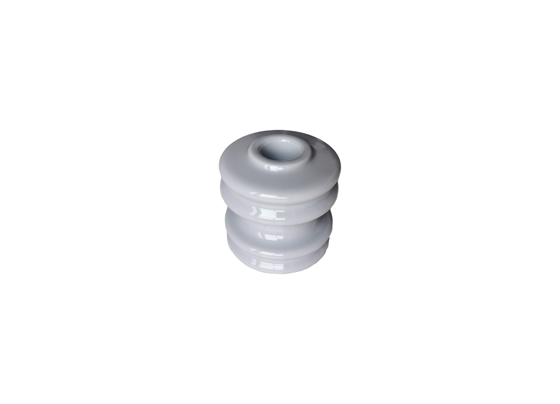 Isolateurs blancs de bobine de la porcelaine 8.9kN de la norme ANSI 53-3 de couleur