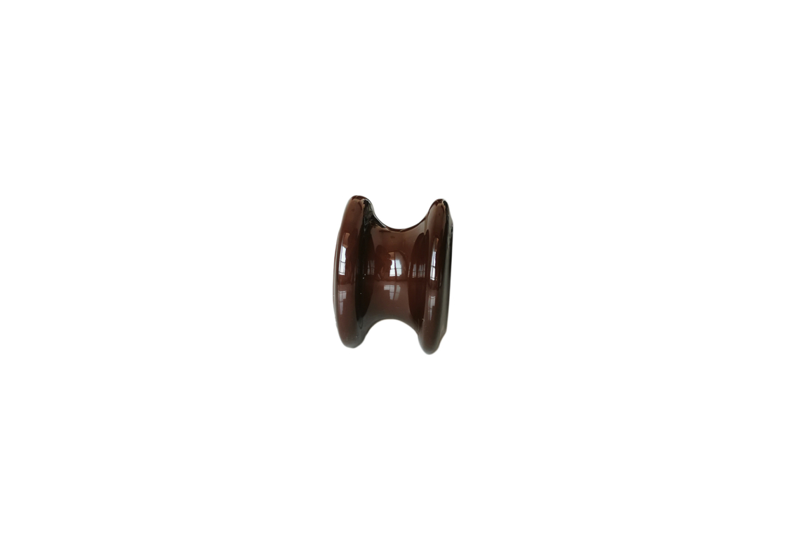 Isolateurs à haute résistance de bobine de porcelaine de 0.5kg 13kN