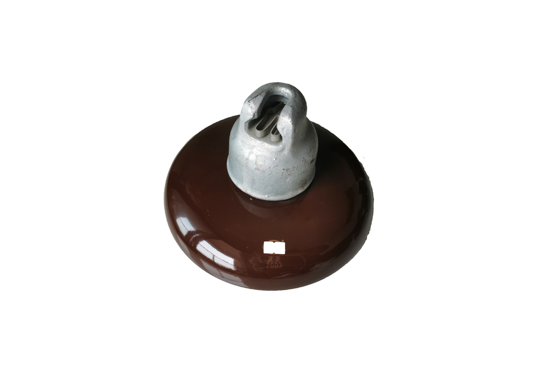 3.5kg isolateur de suspension de porcelaine de la norme ANSI 52-2 pour la ligne électrique