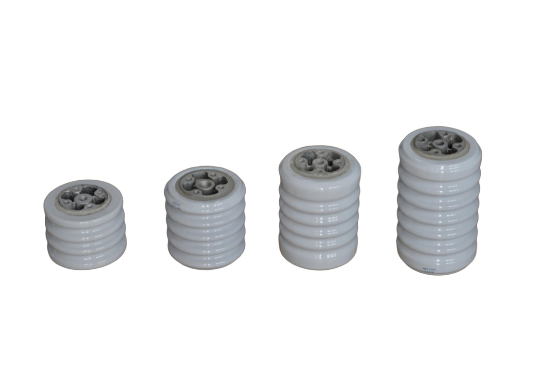 5kV isolateurs gris-clair d'impasse de porcelaine de la norme ANSI A20-1