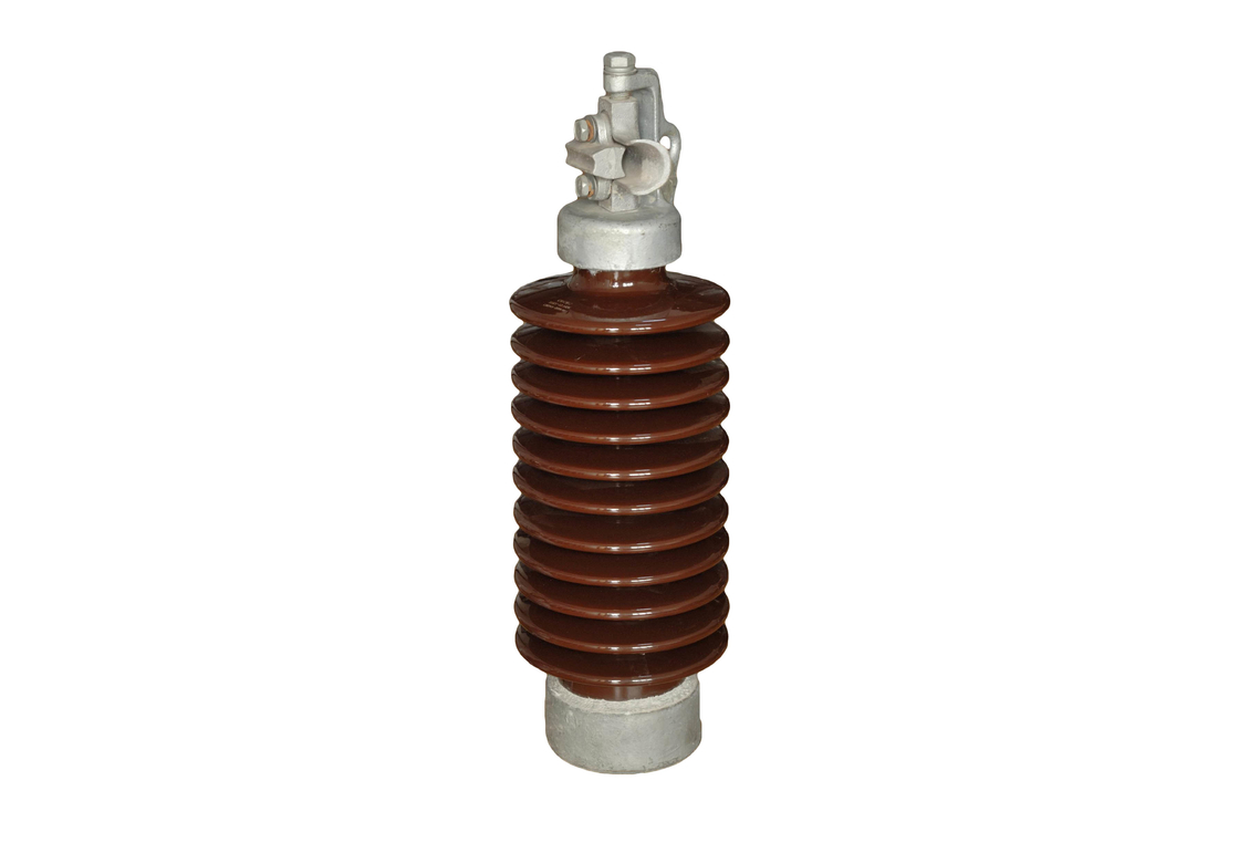 Type horizontal ligne ligne isolateur 57-12 de porcelaine d'OEM de norme ANSI de courrier