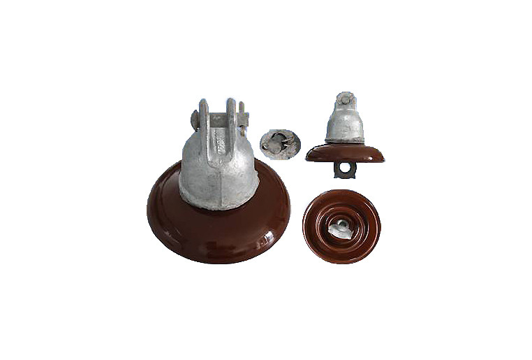 C-110 type isolateur de disque de la norme ANSI 52-1 de la porcelaine 44kN