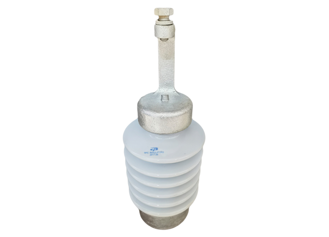 Lumière Gray Porcelain Line Post Insulator d'OEM de norme ANSI