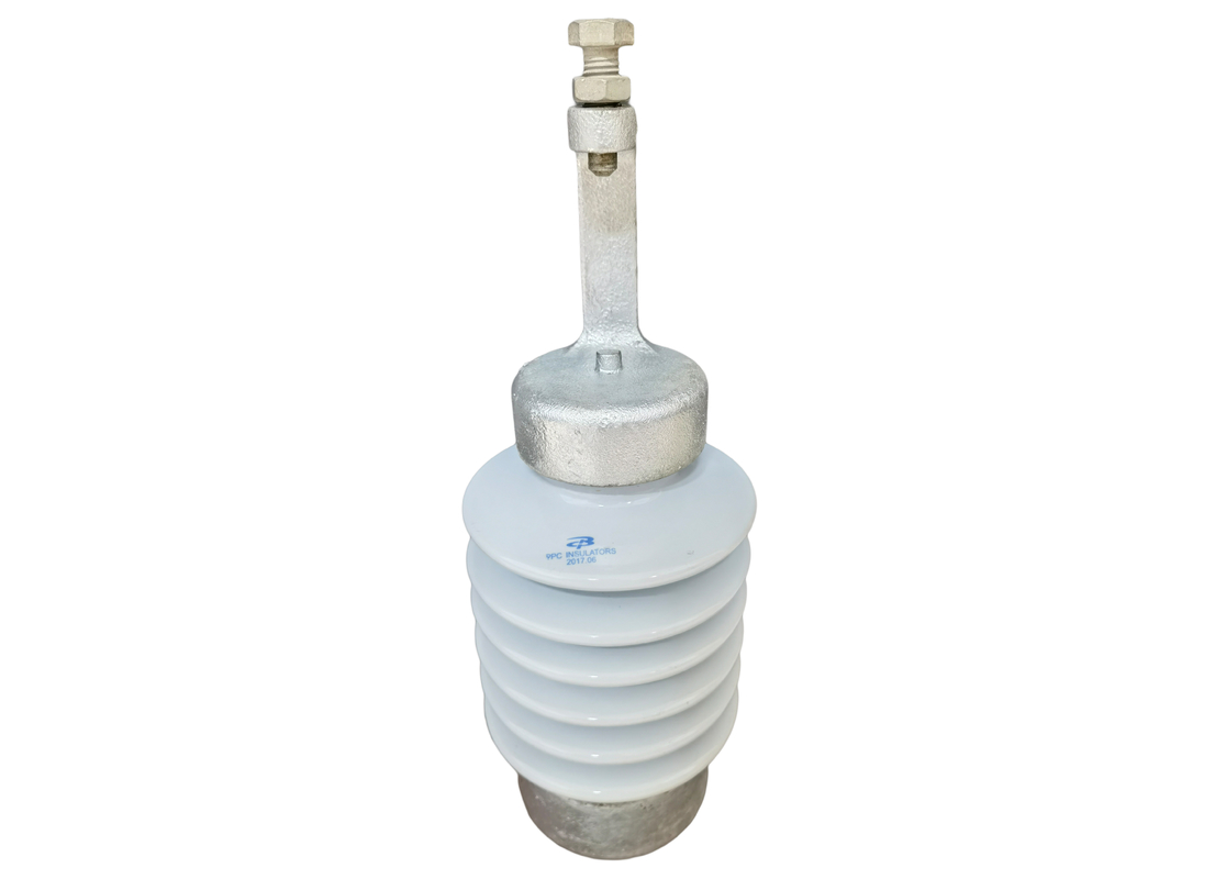 Ligne fente de porcelaine de hausse de basse température d'isolateur de courrier résistante
