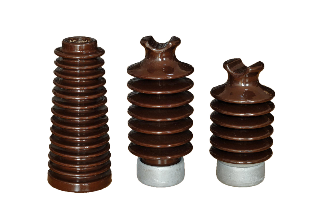 18kg isolateur électrique de la norme ANSI 57-5L Polonais pour la ligne de distribution d'énergie