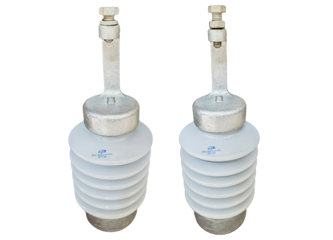 Lumière Gray Porcelain Line Post Insulator d'OEM de norme ANSI