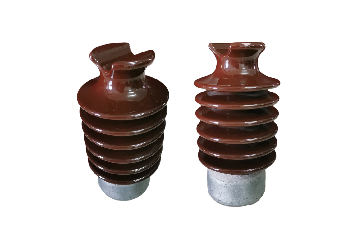 Ligne de taille professionnelle de la norme ANSI 57-2 305mm de cou de F isolateurs de porcelaine de courrier