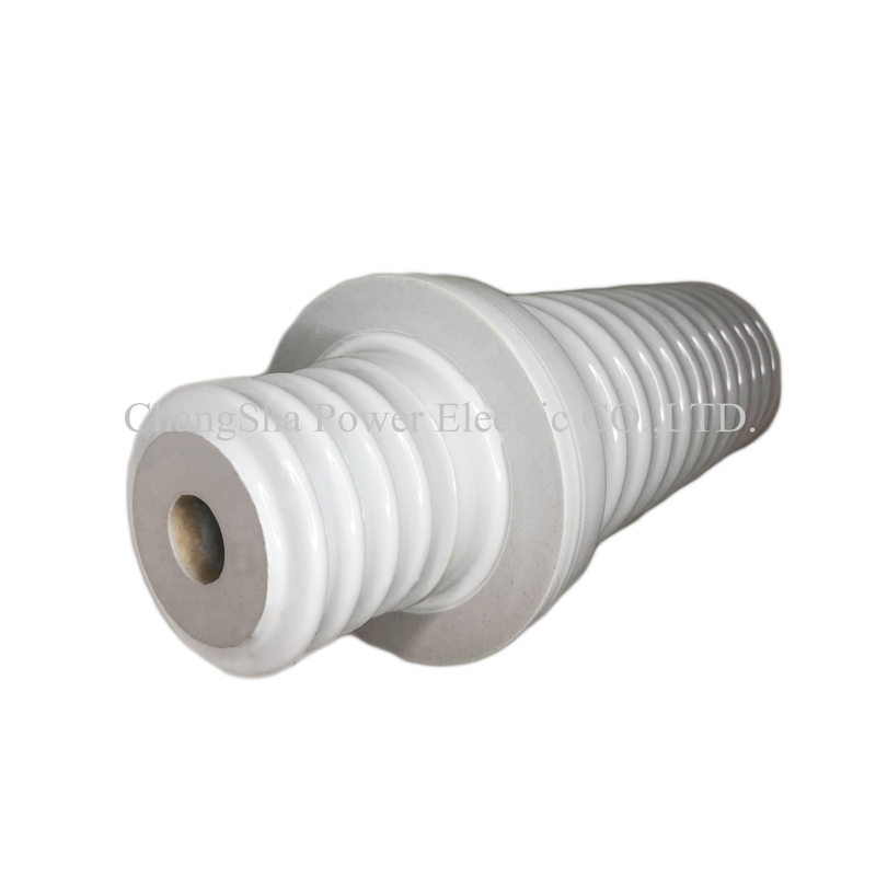 Bague vitrée blanche de porcelaine isolée par gaz du CEI 25.8kv