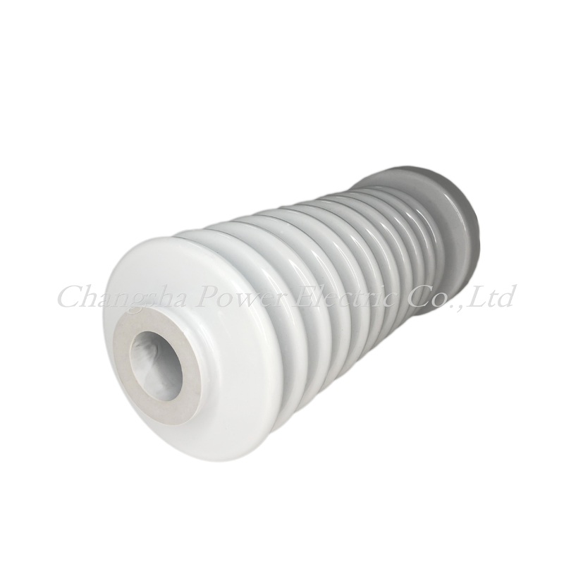 Bague vitrée blanche de porcelaine isolée par gaz du CEI 25.8kv