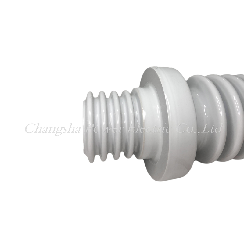 Bague vitrée blanche de porcelaine isolée par gaz du CEI 25.8kv