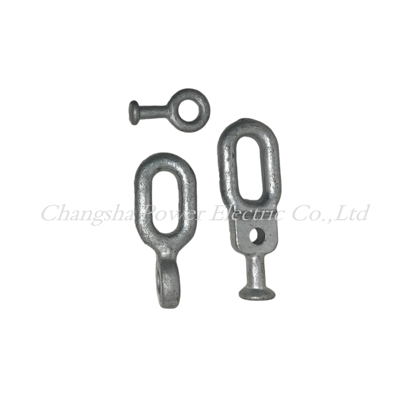 Garnitures standard en métal 40kn de norme ANSI pour l'isolateur de suspension de porcelaine