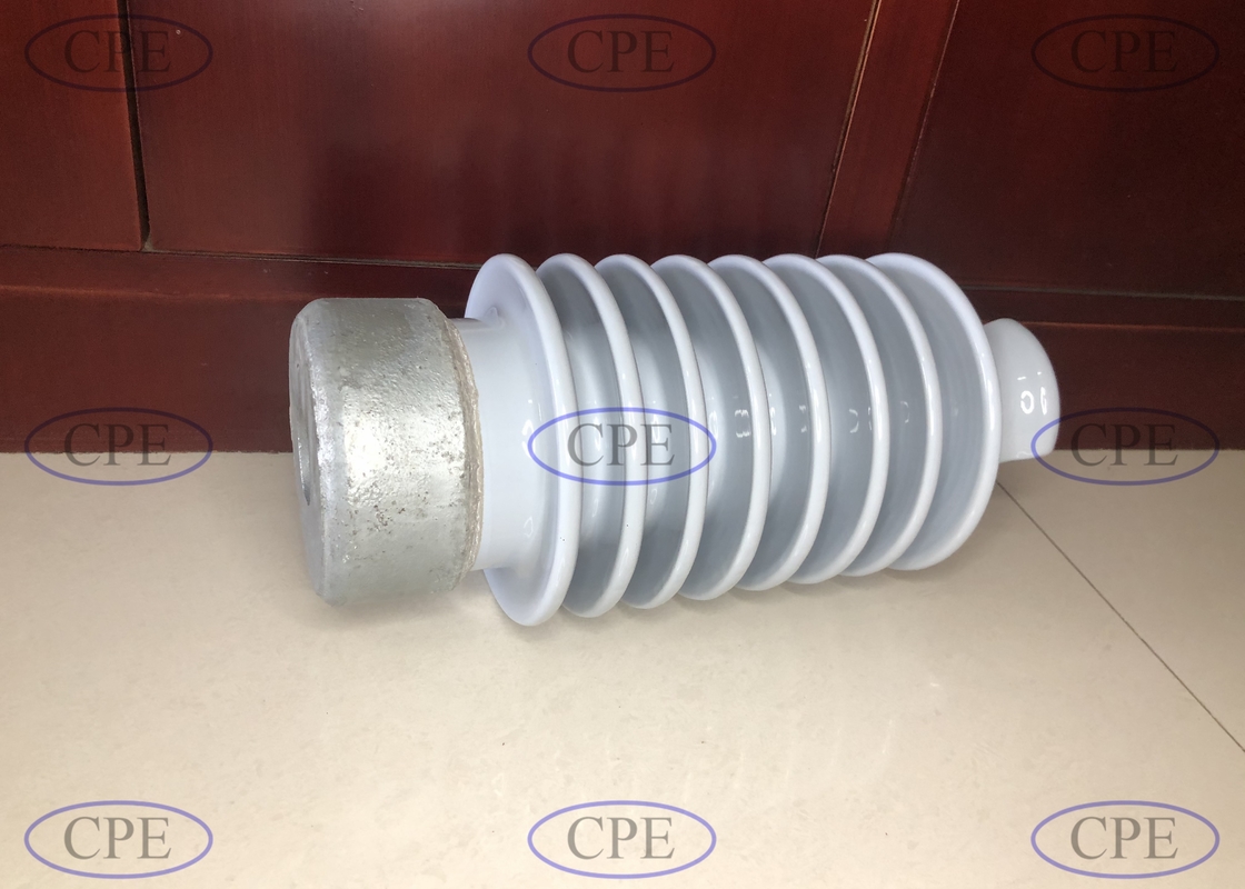 Ligne isolateur de la porcelaine C-120 de la norme ANSI 57-3 du CEI de cou du courrier F