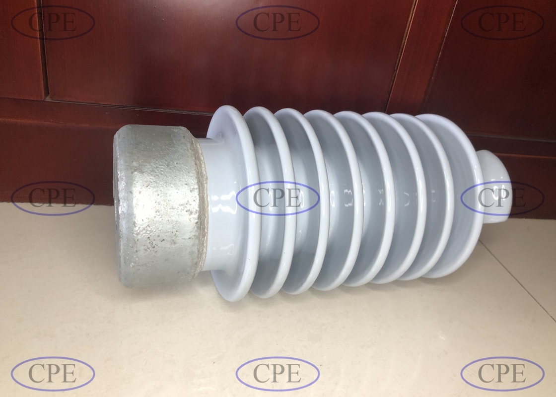 Ligne isolateur de la porcelaine C-120 de la norme ANSI 57-3 du CEI de cou du courrier F