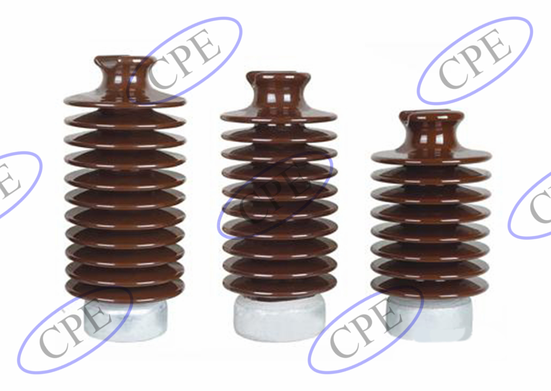 La norme ANSI 57-5S 57-5L a glacé la ligne isolateur de porcelaine de cou du courrier F