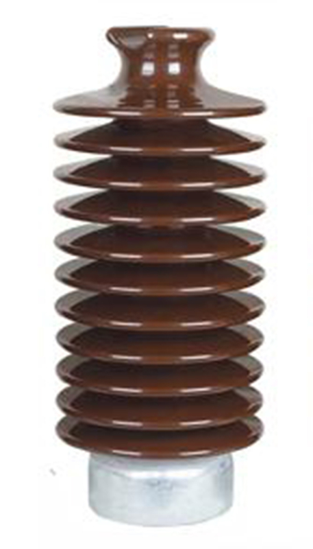 La norme ANSI 57-5S 57-5L a glacé la ligne isolateur de porcelaine de cou du courrier F
