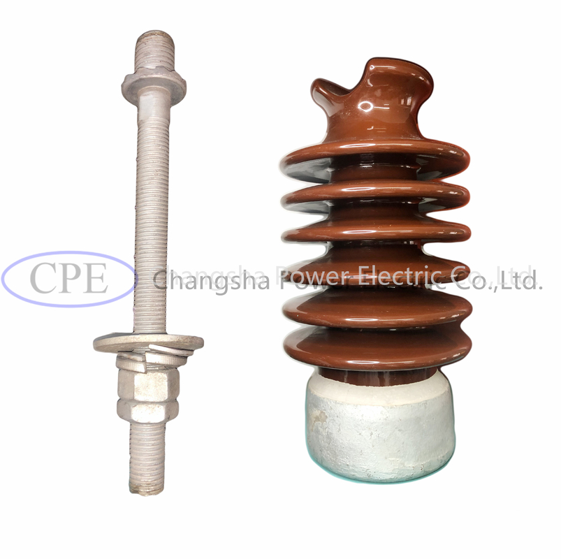 Ligne standard norme ANSI 57-2Short 57-Long de porcelaine du CEI d'isolateurs de courrier