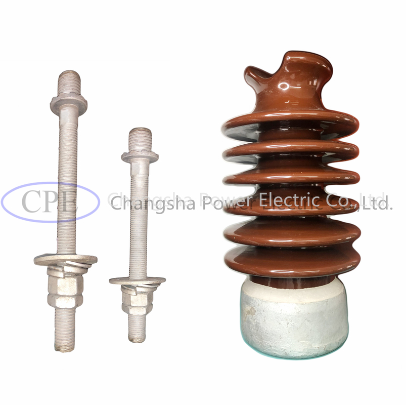 Ligne standard norme ANSI 57-2Short 57-Long de porcelaine du CEI d'isolateurs de courrier