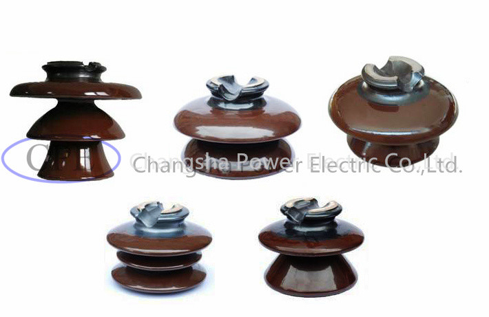 OEM standard de norme ANSI Pin Type Porcelain Insulator pour la distribution d'énergie