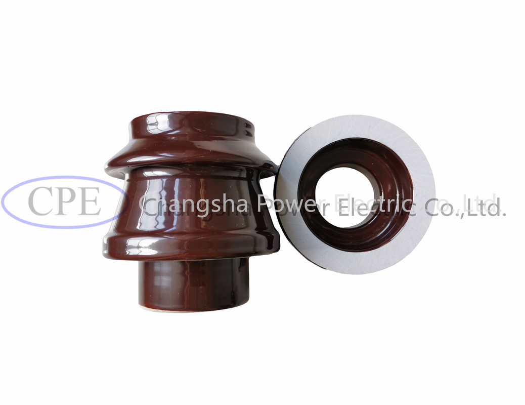 Bague immergée dans l'huile standard de porcelaine du transformateur 1000V de norme ANSI