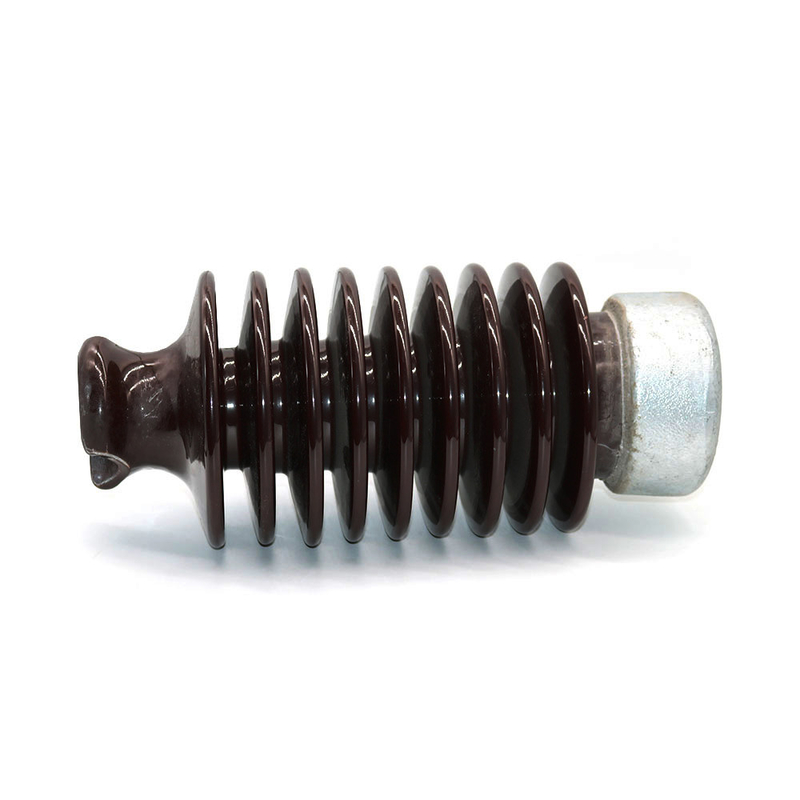 La ligne disponible type isolateur de la série ANSI57 d'OEM de courrier de porcelaine a glacé le cou de F