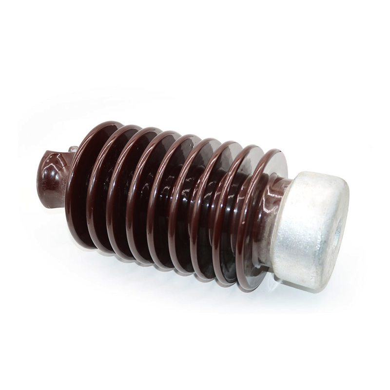 La ligne disponible type isolateur de la série ANSI57 d'OEM de courrier de porcelaine a glacé le cou de F