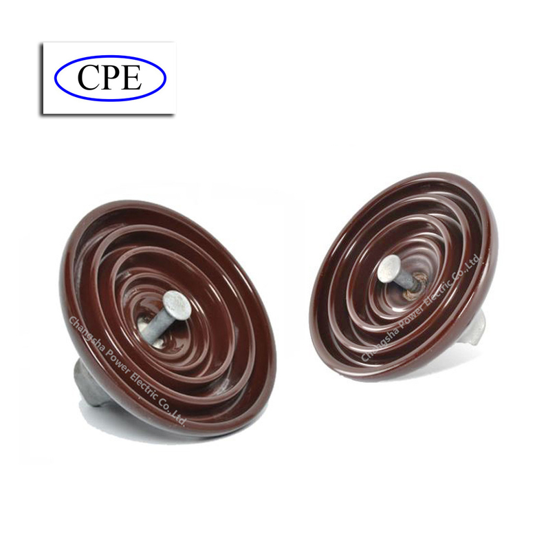 Type norme ANSI 52-1 44kN de disque de porcelaine d'isolateur