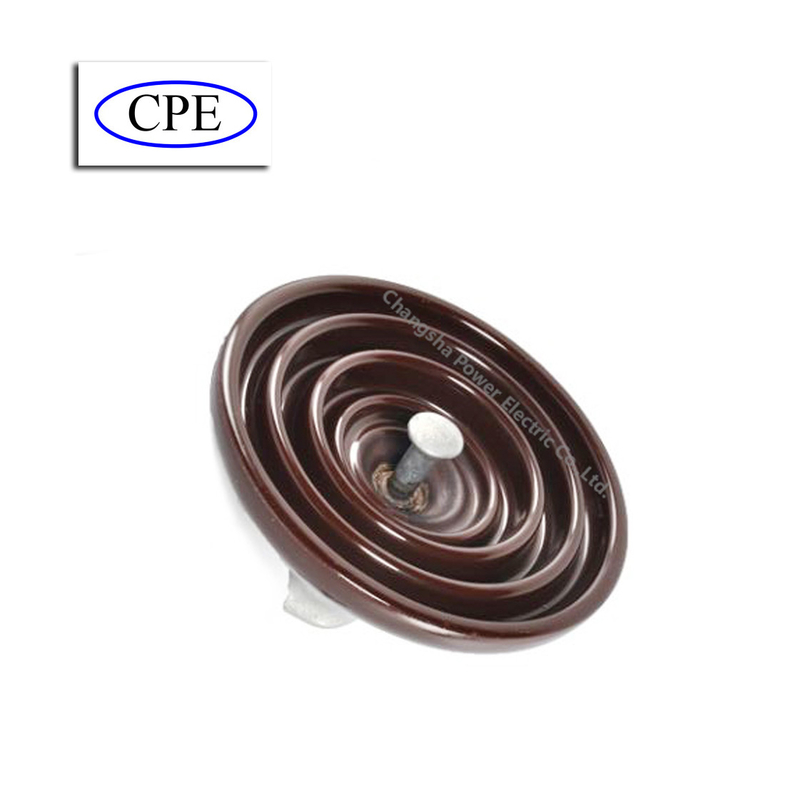 Type norme ANSI 52-1 44kN de disque de porcelaine d'isolateur
