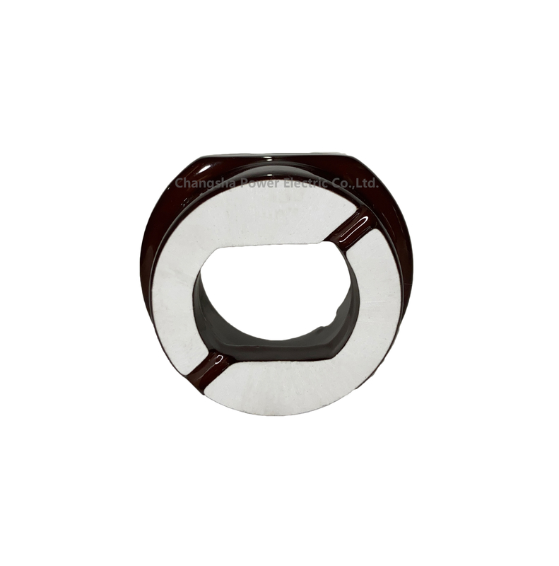 Norme blanche d'OEM DIN de bague de porcelaine de transformateur de Brown