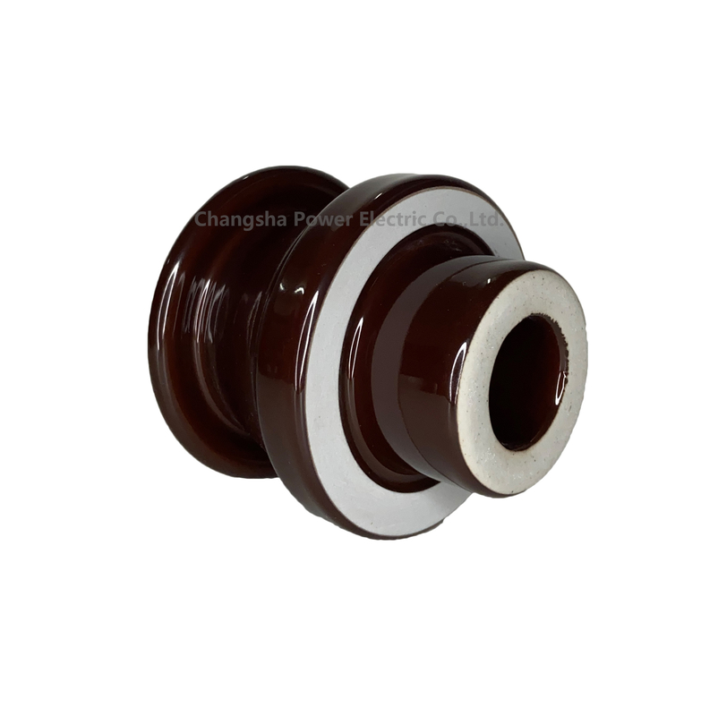 Norme blanche d'OEM DIN de bague de porcelaine de transformateur de Brown