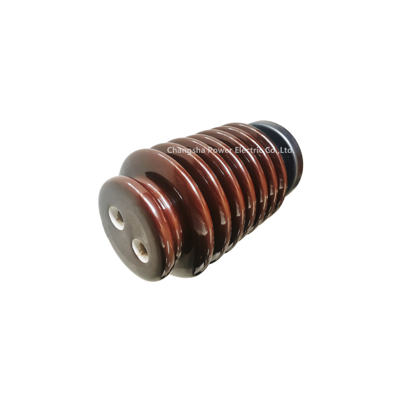 Le CEI semi conducteur 60168 de la taille 210mm d'OEM d'isolateurs d'impasse de porcelaine