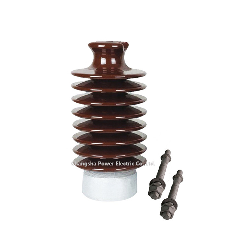 Ligne semi conductrice norme ANSI de porcelaine de HT d'isolateur de courrier 57 séries