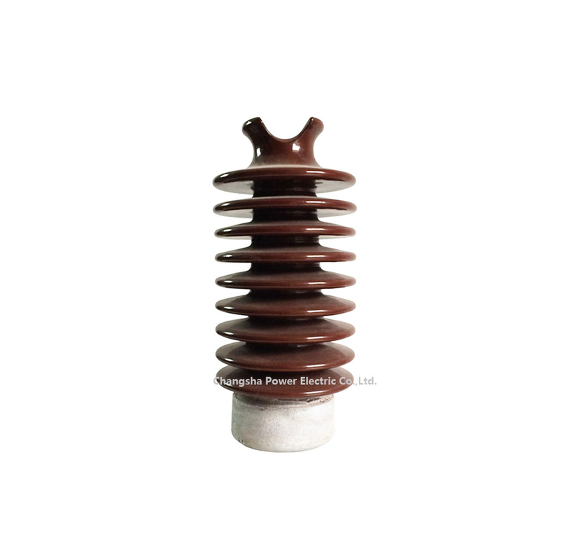 Ligne semi conductrice norme ANSI de porcelaine de HT d'isolateur de courrier 57 séries