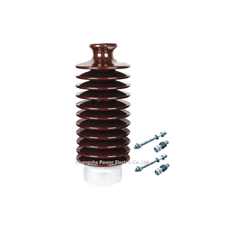 Ligne semi conductrice norme ANSI de porcelaine de HT d'isolateur de courrier 57 séries