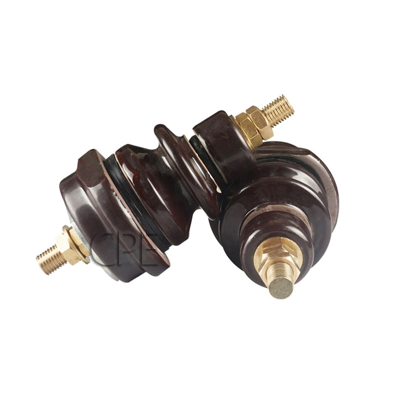 Porcelaine de transformateur de Brown baguant l'isolateur de baguage en céramique M20