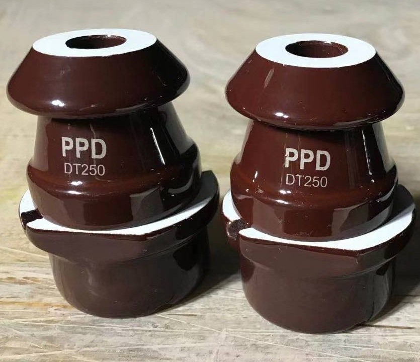la bague de porcelaine de transformateur de 1kV 250A avec Brown a glacé